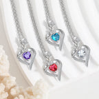 Eternal Flower Pendants Copper Ladies High End Love Rose Necklace Charm Jewelry Valentine's Day Gift