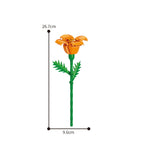 Eternal Block Flower Assembly Bouquet Desktop Decoration Block Flower Children's Puzzle Assembly Toy Bouquet