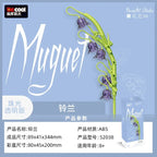 Eternal Block Flower Assembly Bouquet Desktop Decoration Block Flower Children's Puzzle Assembly Toy Bouquet