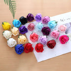 50/100pcs Artificial Rose Soap Eternal Flower Home Decoration Wedding bridalbouquet Diy Gift Box Scrapbook Outdoor garden bonsai