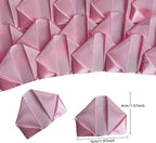Yannew 300pcs Premade Handcrafted Silk Rose Petals for DIY Eternal Rose Flowers Bouquets with Stem Leaf Birthday Gifts for Women