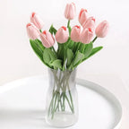 Tulipanes y Flores Eternas para Jarrón — 21 Estilos, Decoración Sala y Fotografía
