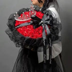 52 Soap Roses “You Are My Half” – Handmade Eternal Bouquet for Girlfriend Boyfriend | Valentine Mother’s Day Gift