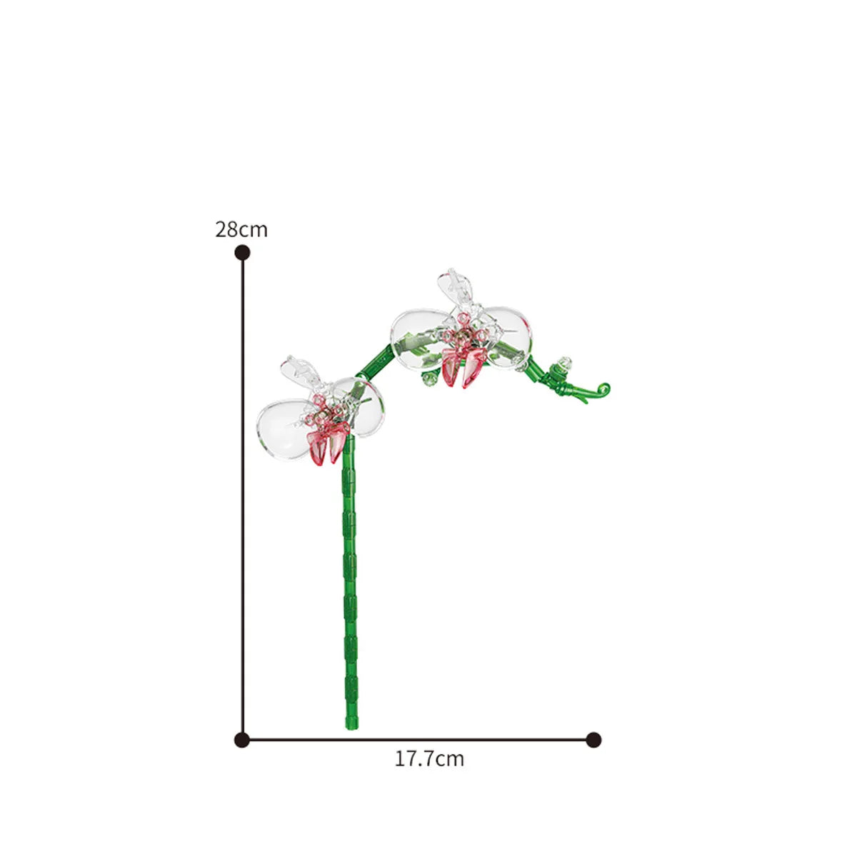 Eternal Block Flower Assembly Bouquet Desktop Decoration Block Flower Children's Puzzle Assembly Toy Bouquet