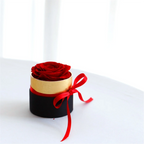 valentineRomantic Level A Eternal Rose in Box Gifts Wife Real Rose Preserved Flower Gift Set Home Decor Valentines Day Wedding-C