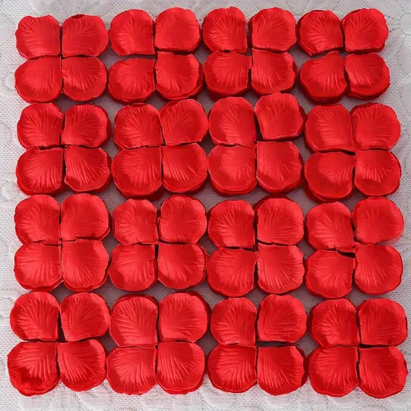 Multicolor Artificial Fake Rose Red Roses Silk Fake Flowers Petals for Valentine's Day Wedding Party Favors Romantic Decoration