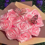 Rose Petals Semi-Finished Products, For DIY Everlasting Rose Bouquets,Wedding , Anniversaries, Birthdays, Valentine's Day