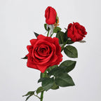 29 Inch Real Touch Rose Artificial Flowers Home Decor Wedding Arrangement Faux Floral Display Photography Prop