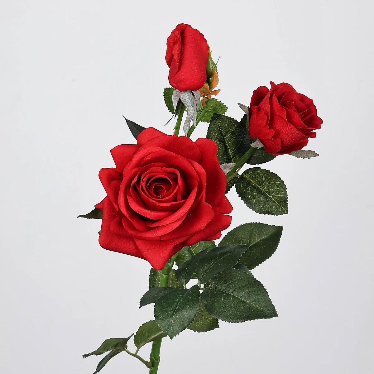 29 Inch Real Touch Rose Artificial Flowers Home Decor Wedding Arrangement Faux Floral Display Photography Prop