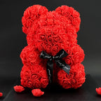 2025 New Artificial Flower Eternal Rose Teddy Bear for Mom Mother's Day Birthday Valentine's Day Anniversary Gifts & Decorations