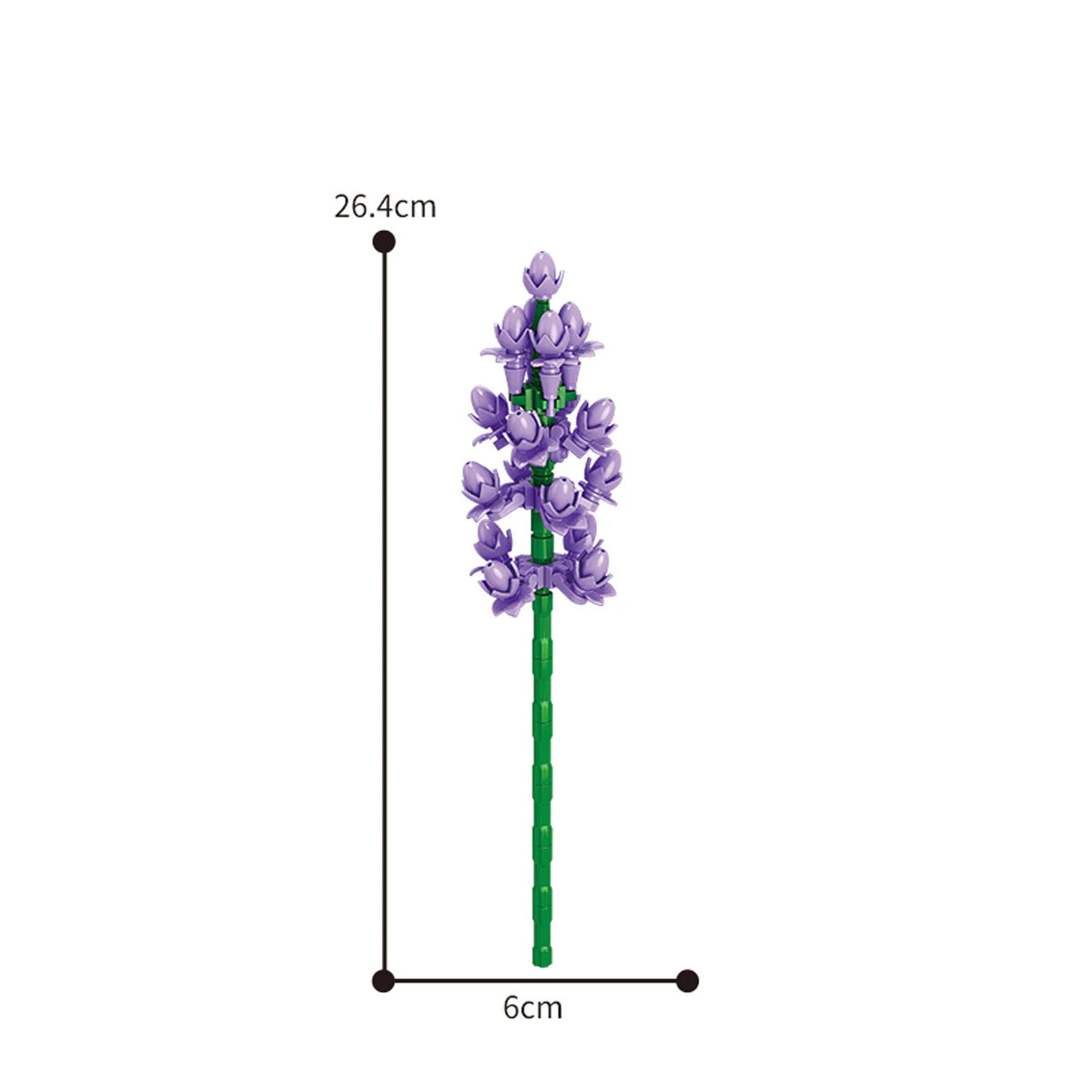 Eternal Block Flower Assembly Bouquet Desktop Decoration Block Flower Children's Puzzle Assembly Toy Bouquet