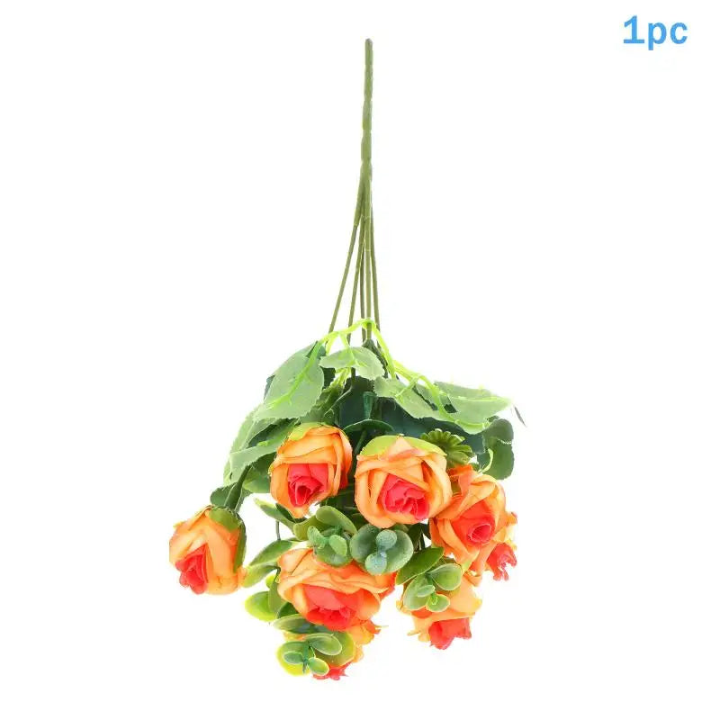 Artificial Silk Rose Bouquet - Add Timeless Beauty to Your Wedding, Home or Holiday Decor with These Lifelike Fake Roses