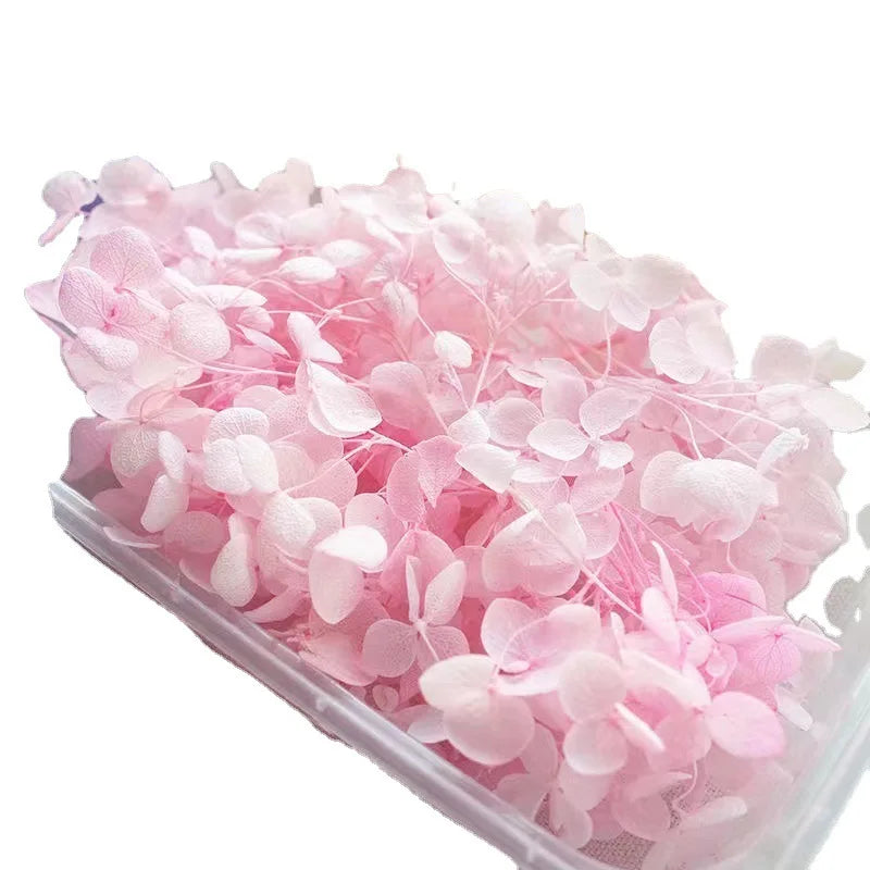 Dried flower eternal petal material cart hanging flower wreath embroidered ball decoration handmade eternal flower bag