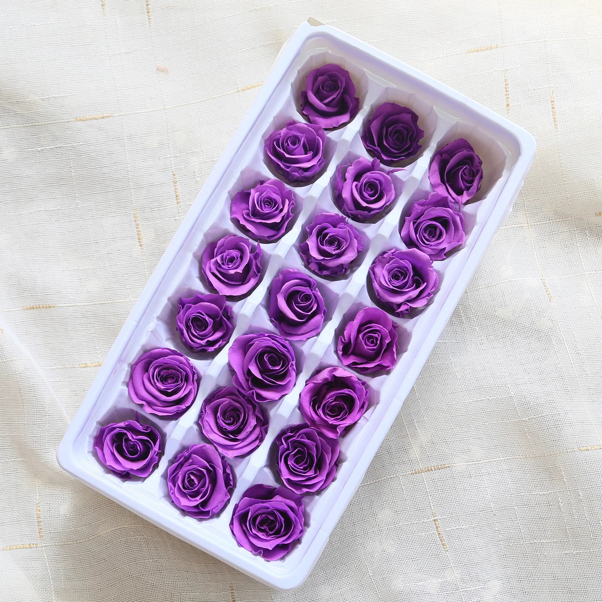 21Pcs/Box B Grade Eternal Moisturizing Roses Flowers Wedding Party Decoration Diy Valentine'S Day Mother'S Day Gift Box Cheap