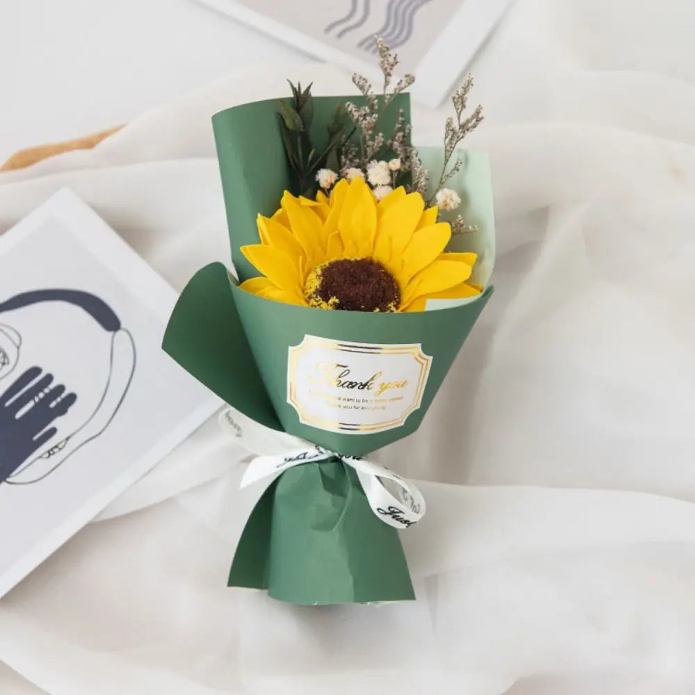 Rosa de Jabón Decorativa Eterna — 7 Colores, Día de las Madres y Aniversario