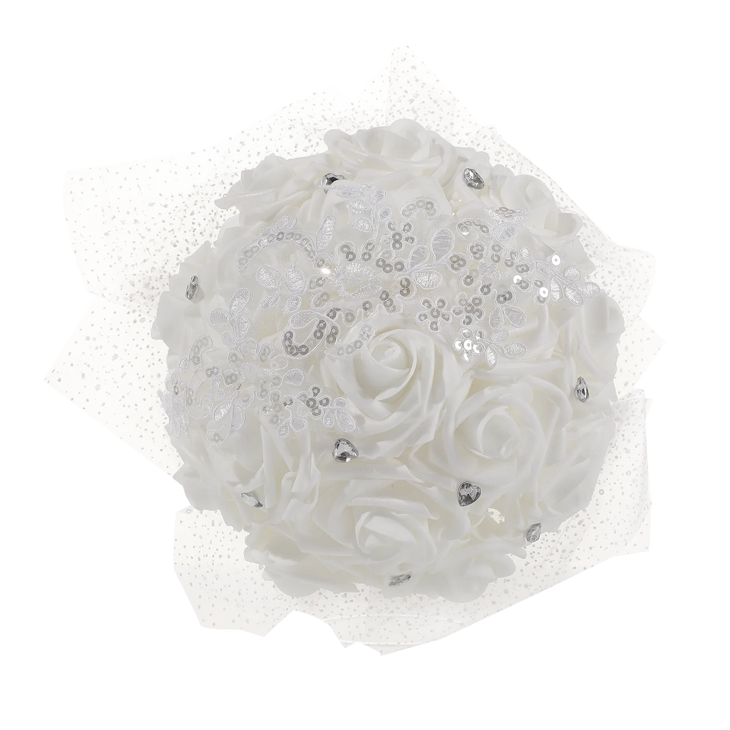 Elegant Artificial Rose Bouquet Ideal for Weddings Engagements Parties Perfect Gift for Anniversary Valentine's Day