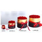 valentineRomantic Level A Eternal Rose in Box Gifts Wife Real Rose Preserved Flower Gift Set Home Decor Valentines Day Wedding-C