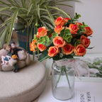 Simulated roses, Valentine's Day, bride's wedding, spring home, living room vase, outdoor garden decoration