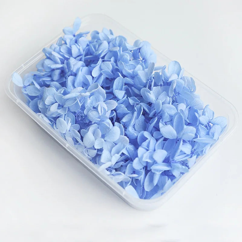 Dried flower eternal petal material cart hanging flower wreath embroidered ball decoration handmade eternal flower bag