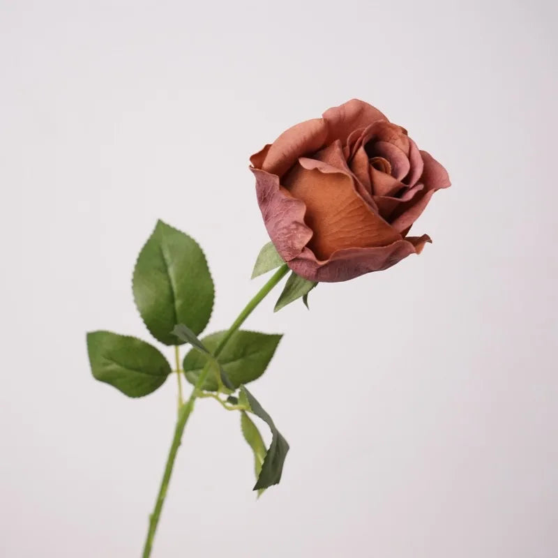 Rosas Real Touch con Humedad — Ramo 10 Tallos Látex, 6 Colores, Novia