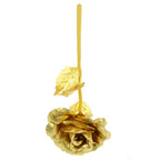 24K Eternal Rose Artificial Flowers Foil Plated Gold Rose Wedding Valentine's Day Decoration Mother's Day Gifts Fake Flower
