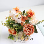 Ramo de Peonía y Rosa Otoño — 6 Colores, Hogar y Decoración de Boda