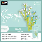 Eternal Block Flower Assembly Bouquet Desktop Decoration Block Flower Children's Puzzle Assembly Toy Bouquet