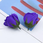 50/100pcs Artificial Rose Soap Eternal Flower Home Decoration Wedding bridalbouquet Diy Gift Box Scrapbook Outdoor garden bonsai