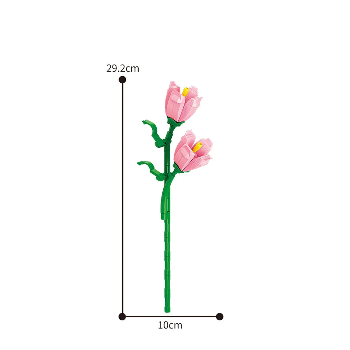Eternal Block Flower Assembly Bouquet Desktop Decoration Block Flower Children's Puzzle Assembly Toy Bouquet