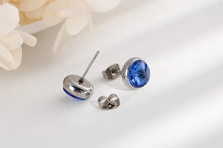 Perserved Real Blue Rose with necklace Eternal Flowers Gift for Her Wife Girlfriend Mom Grandma Birthday anniversary present