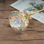 5-50pcs Eternal Rose Colorful Galaxy Artificial Flowers 24k Gold Foil Artificial Rose For Girlfriend Valentine'S Day Gifts