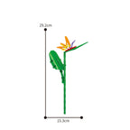Eternal Block Flower Assembly Bouquet Desktop Decoration Block Flower Children's Puzzle Assembly Toy Bouquet