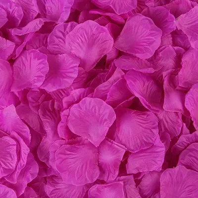 Pétalos de Rosa de Seda al Mayor — 100 a 2000 Unidades Multicolor, Bodas y San Valentín