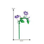 Eternal Block Flower Assembly Bouquet Desktop Decoration Block Flower Children's Puzzle Assembly Toy Bouquet