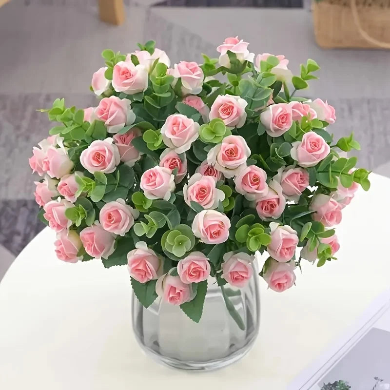 Simulated roses, Valentine's Day, bride's wedding, spring home, living room vase, outdoor garden decoration