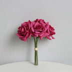 Real Touch Curling Rose Artificial Latex Flowers Moisturizing Wedding Photography Flower Arrangement Home Desktop Decoration