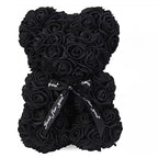 2026 Artificial Flower Eternal Rose Teddy Bear for 520 Mom Father's Day Birthday Valentine's Day Anniversary Gifts & Decorations