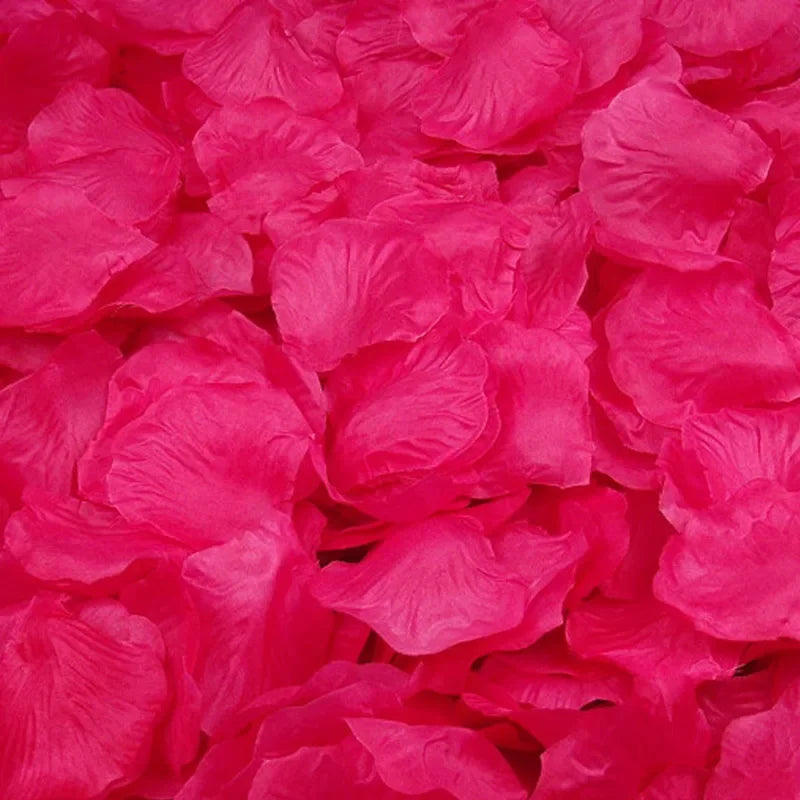 Multicolor Artificial Fake Rose Red Roses Silk Fake Flowers Petals for Valentine's Day Wedding Party Favors Romantic Decoration
