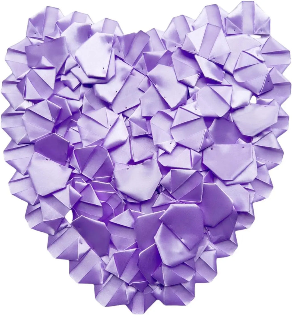 Yannew 300pcs Premade Handcrafted Silk Rose Petals for DIY Eternal Rose Flowers Bouquets with Stem Leaf Birthday Gifts for Women