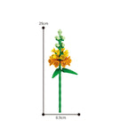 Eternal Block Flower Assembly Bouquet Desktop Decoration Block Flower Children's Puzzle Assembly Toy Bouquet