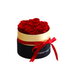 valentineRomantic Level A Eternal Rose in Box Gifts Wife Real Rose Preserved Flower Gift Set Home Decor Valentines Day Wedding-C