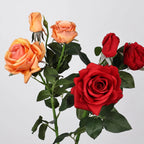29 Inch Real Touch Rose Artificial Flowers Home Decor Wedding Arrangement Faux Floral Display Photography Prop
