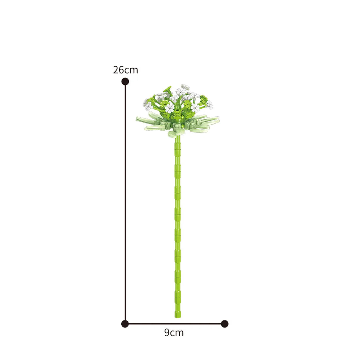 Eternal Block Flower Assembly Bouquet Desktop Decoration Block Flower Children's Puzzle Assembly Toy Bouquet