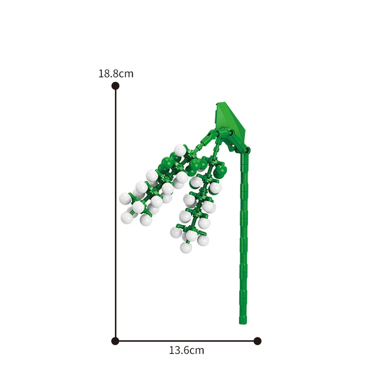 Eternal Block Flower Assembly Bouquet Desktop Decoration Block Flower Children's Puzzle Assembly Toy Bouquet