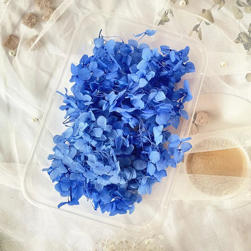 Dried flower eternal petal material cart hanging flower wreath embroidered ball decoration handmade eternal flower bag