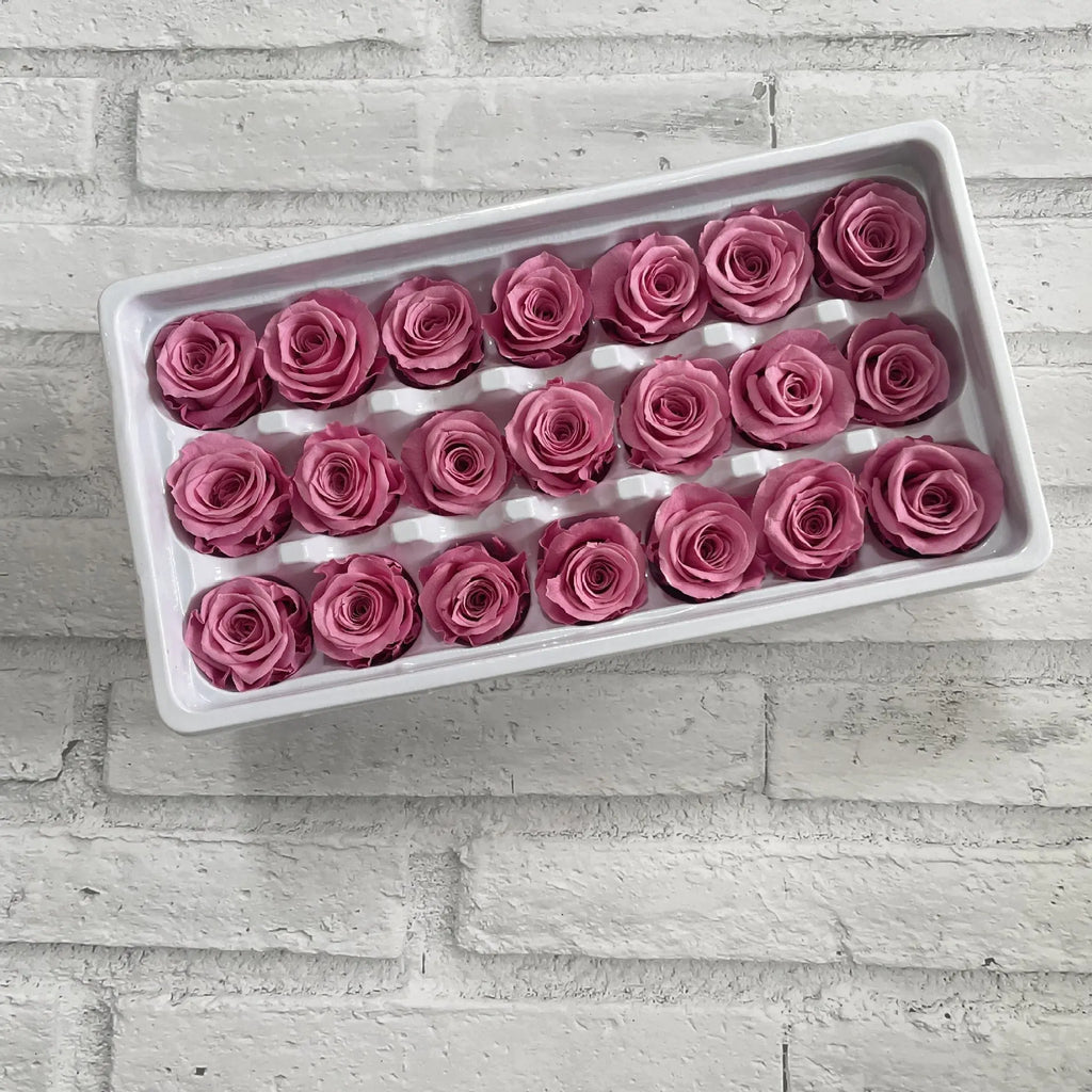 2-3cm/ A-grade Immortal Rose Preserved Flower Rose Head Handmade Flower DIY Material Gift Box Wedding Decoration Rose