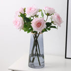 Real Touch Artificial Rose Flowers Home Decor White Pink Fake Latex Roses Flower Wedding Party Decoration Valentine's Gift