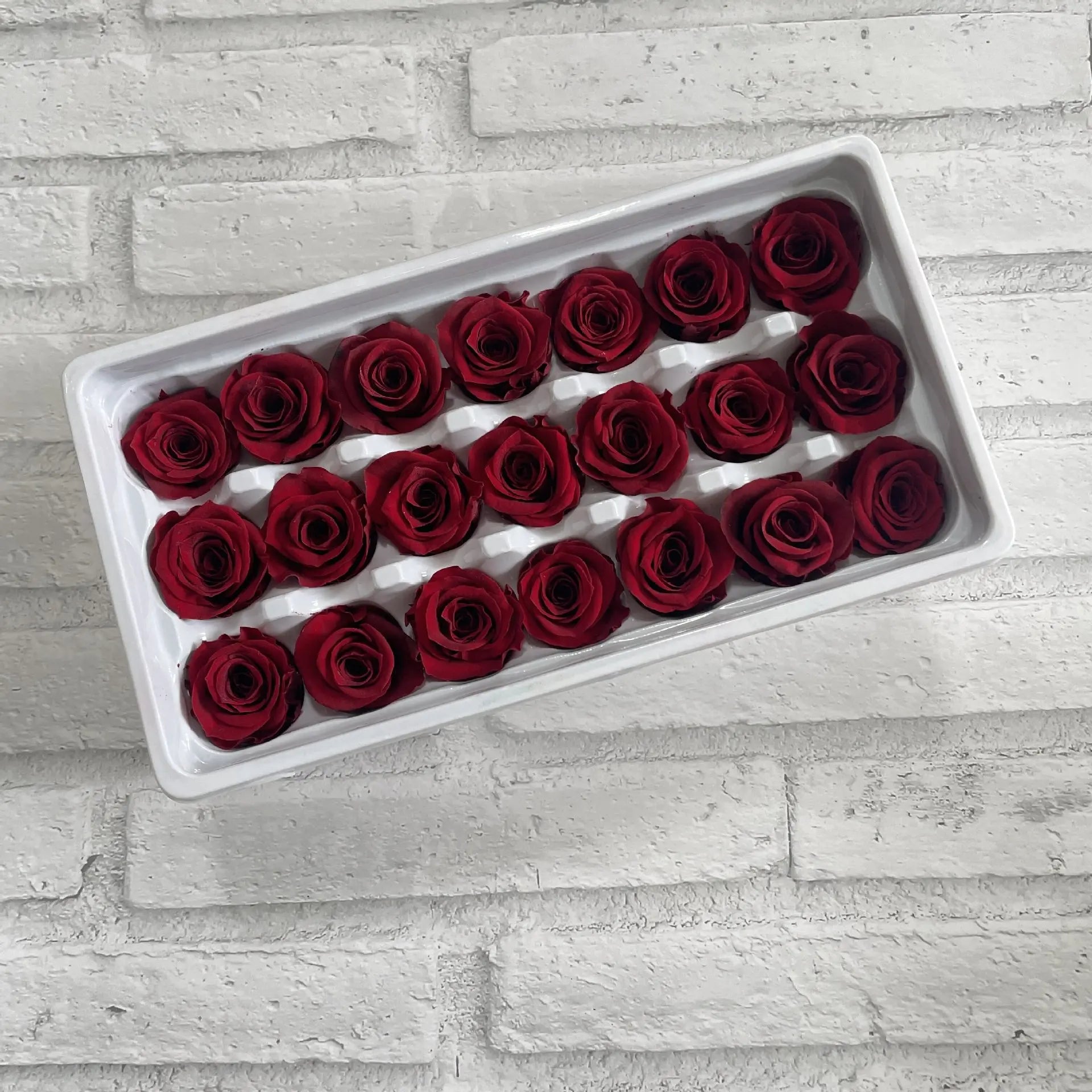 2-3cm/ A-grade Immortal Rose Preserved Flower Rose Head Handmade Flower DIY Material Gift Box Wedding Decoration Rose