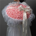 52 Soap Roses “You Are My Half” – Handmade Eternal Bouquet for Girlfriend Boyfriend | Valentine Mother’s Day Gift
