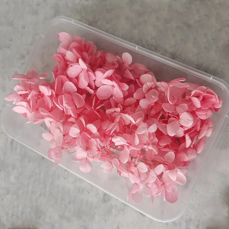 Dried flower eternal petal material cart hanging flower wreath embroidered ball decoration handmade eternal flower bag